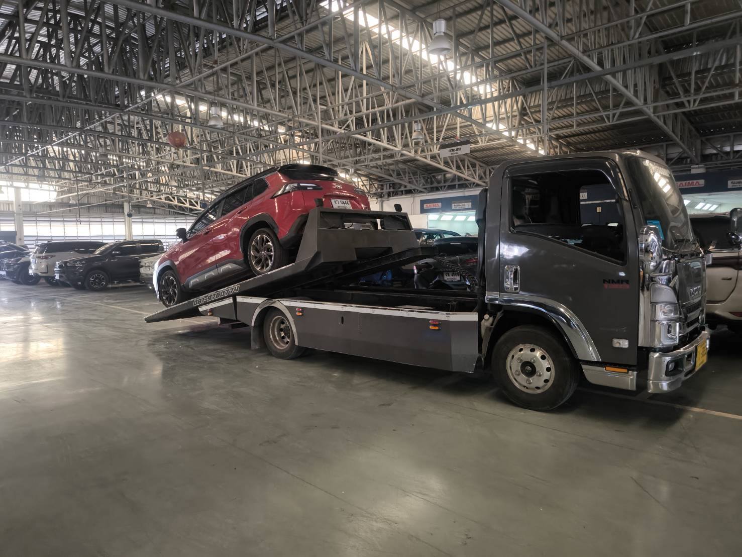 ผลงานรถยก รถสไลด์ 5